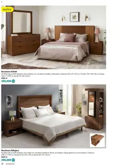 Vista previa de Betterware Catálogo de Premios, nuevo folleto de la tienda, válido en México a partir del 05.01.2026 | Página: 40 | Productos: Cabecera, Espejo