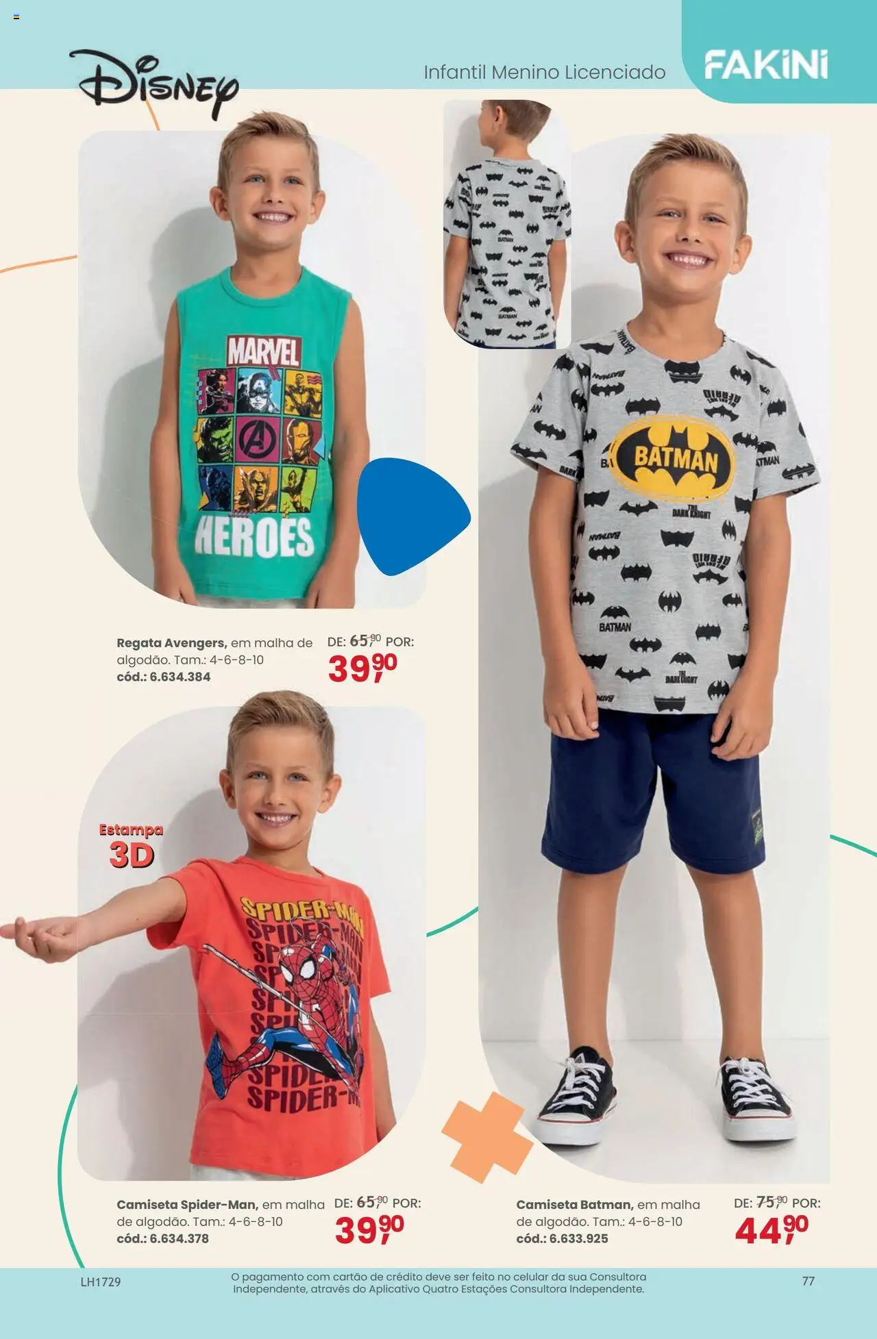 Quatro Estações Folheto - válido de 01.07.2025 | Página: 77 | Produtos: Celular, Regata