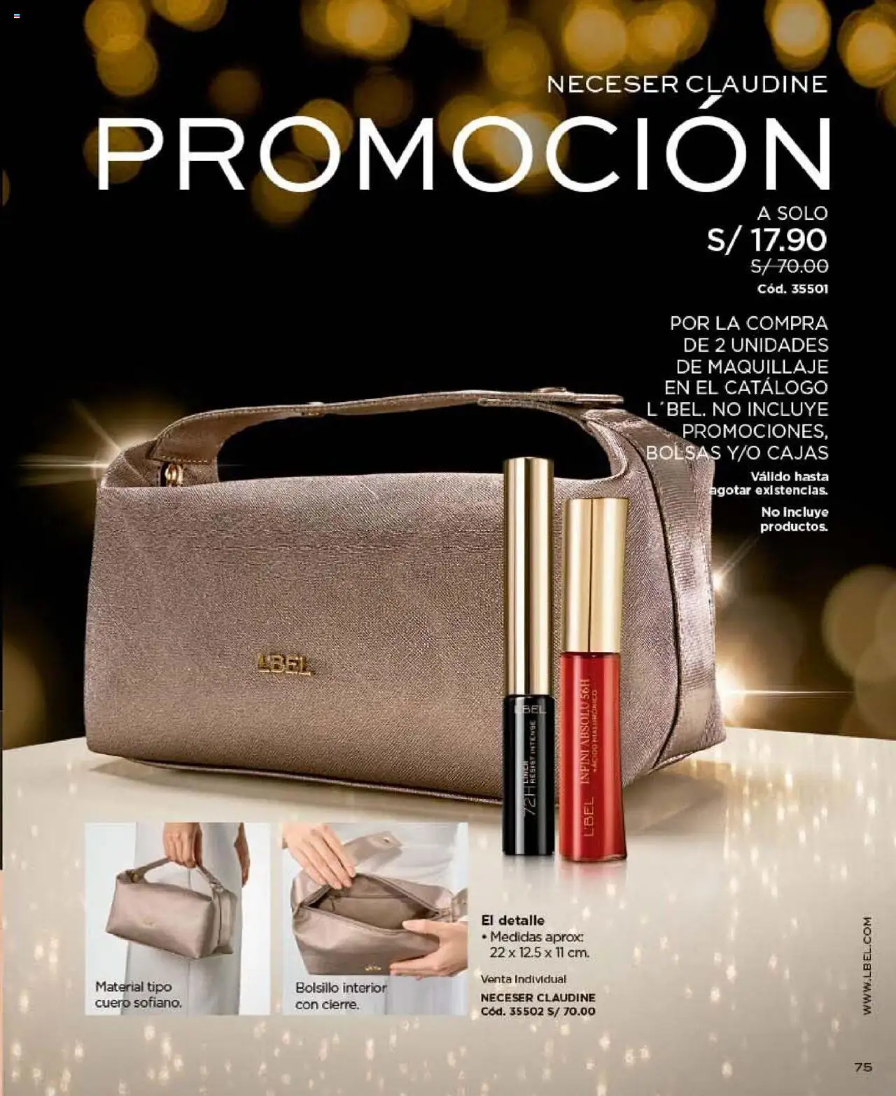 Catálogo L'Bel válido desde 24.10.2025 | Página: 75 | Productos: Maquillaje