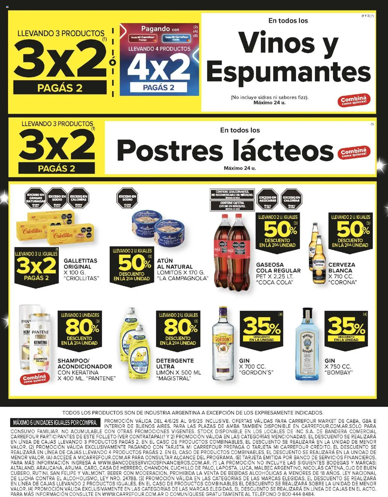 Carrefour Market catálogo │ válido desde el 04.06.2025 | Página: 2 | Productos: Teléfono, Shampoo, Atún, Limón