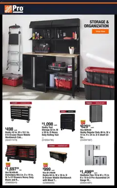 Preview of Home Depot weekly ads valid from 01.12.2025