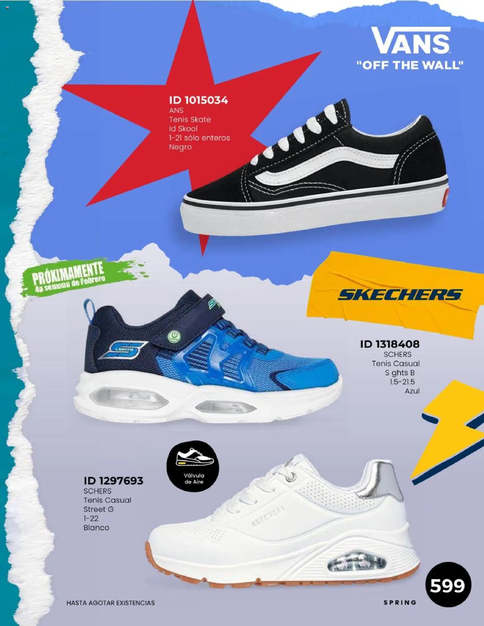 Nuevas ofertas de Price Shoes válidas en toda la República Mexicana desde el 15.02.2026. ¡Encuentra las mejores ofertas en Price Shoes catálogo ! | Página: 599 | Productos: Tenis, Válvula