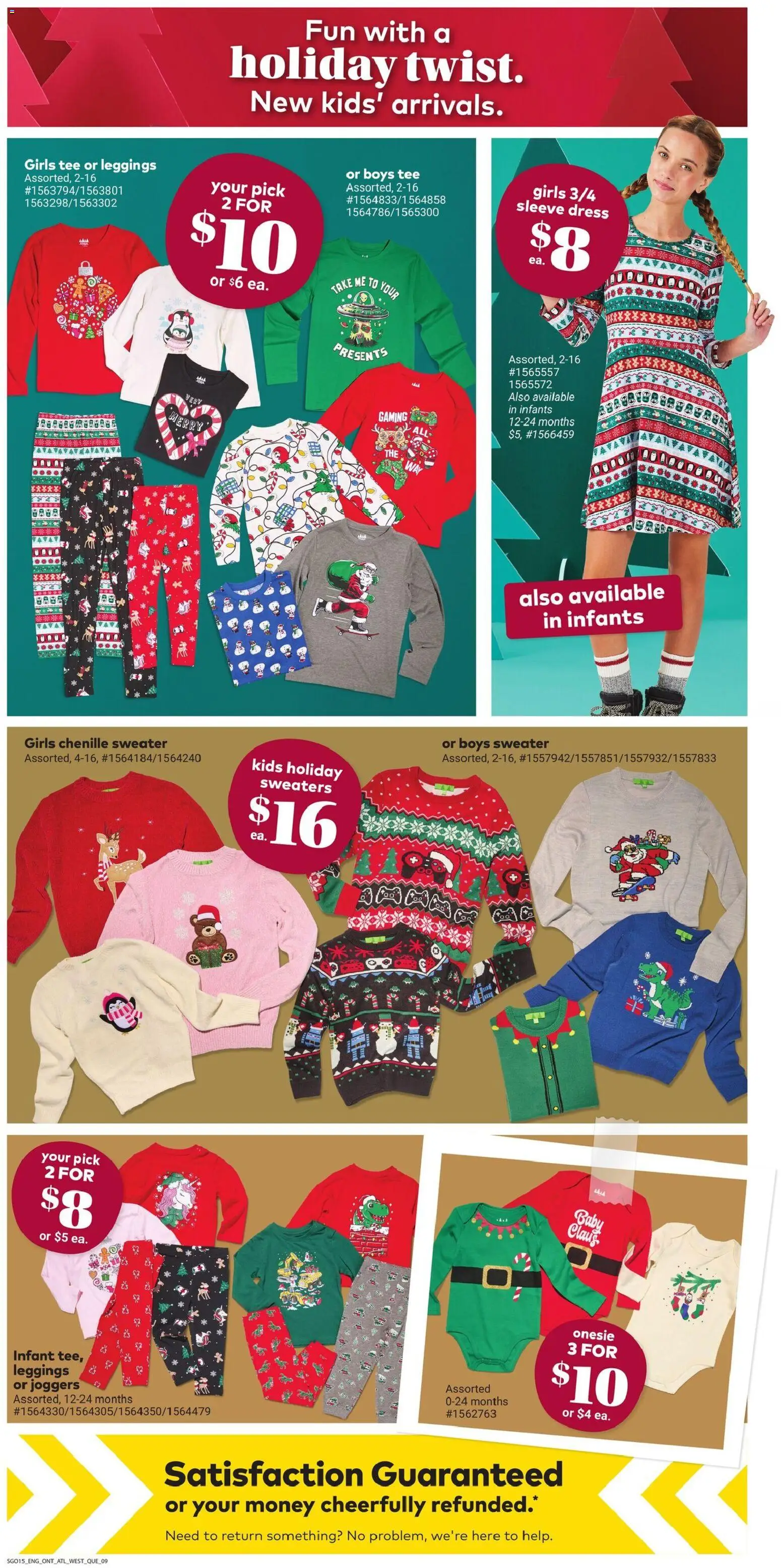 Giant Tiger flyer valid from 12.11.2025 | Page: 11 | Products: Dress, Sweater, Leggings