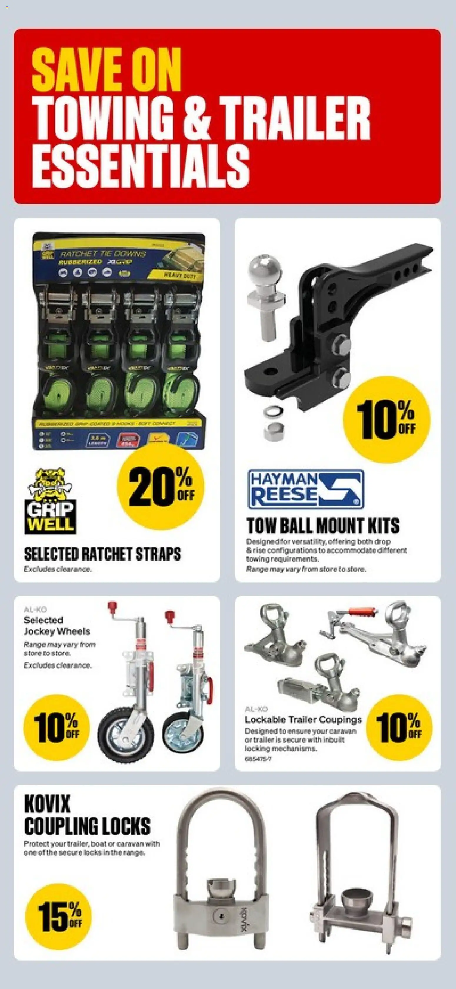 Supercheap Auto catalogue - valid from 19.03.2026 | Page: 7 | Products: Kits, Tie
