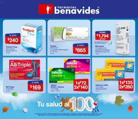 Vista previa de Farmacia Benavides catálogo, nuevo folleto de la tienda, válido en México a partir del 01.11.2025