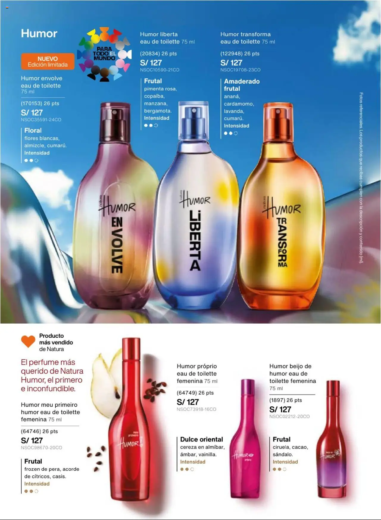 Catálogo Natura válido desde 22.07.2025 | Página: 40 | Productos: Perfume, EAU de Toilette
