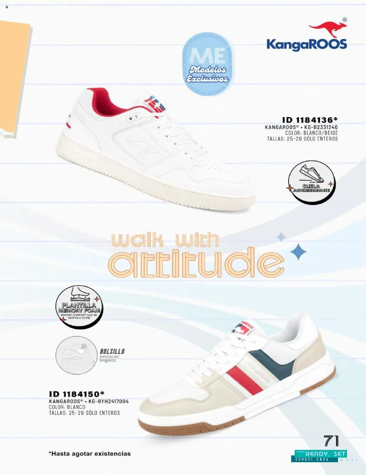 Nuevas ofertas de Price Shoes válidas en toda la República Mexicana desde el 26.08.2025. ¡Encuentra las mejores ofertas en Price Shoes - Catálogo Ready for School ! | Página: 71