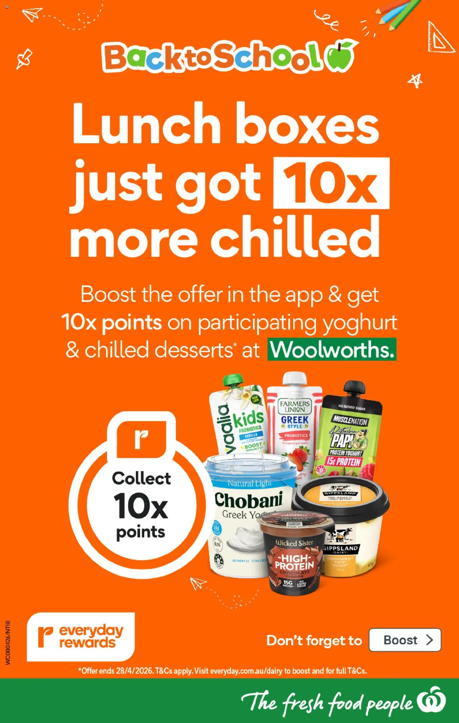 Woolworths catalogue - valid from 08.04.2026 | Page: 18 | Products: Dairy, Yoghurt, Chocolate, Pudding