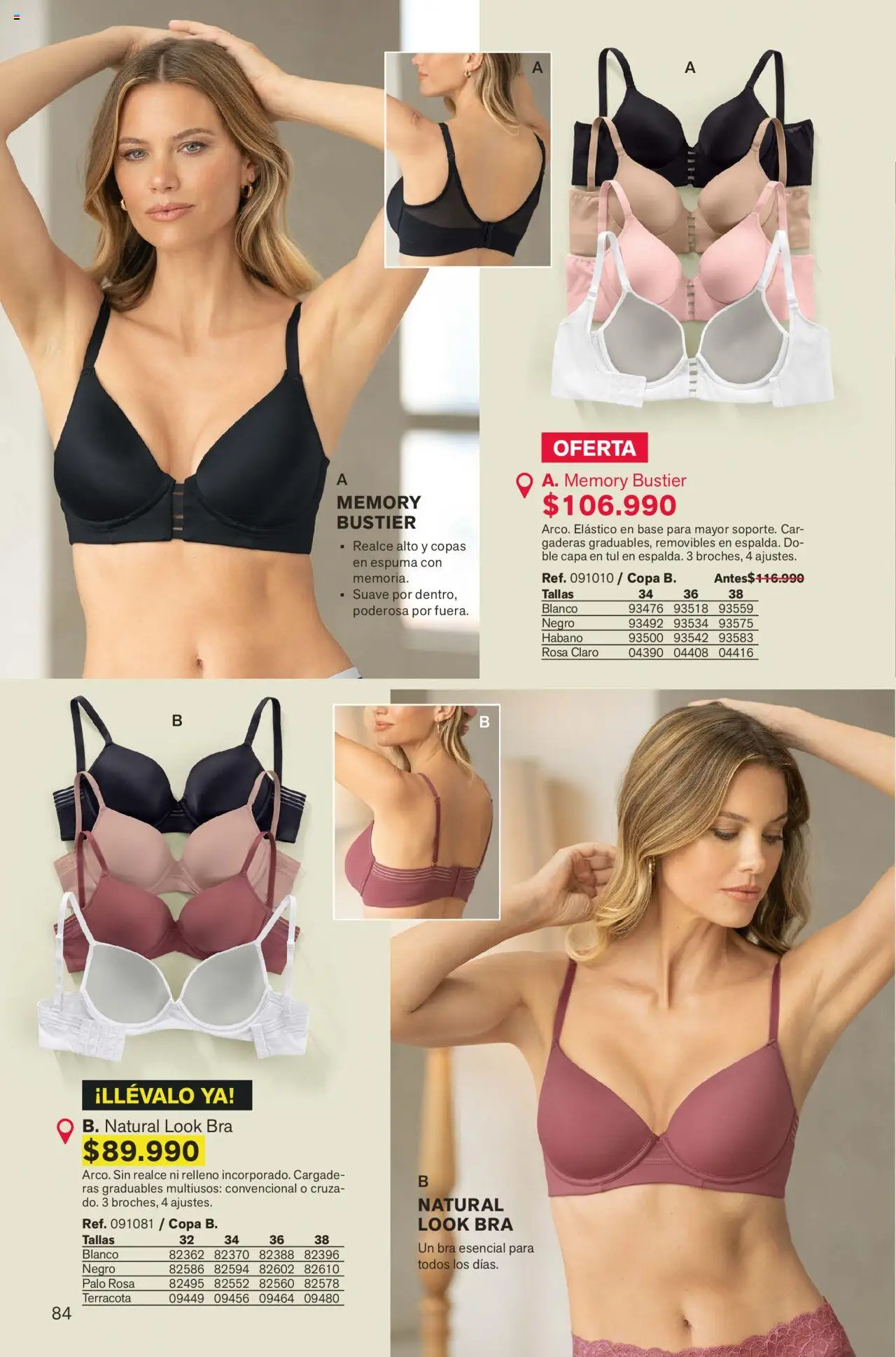 Leonisa revista - valida desde el 01.09.2025 | Página: 84 | Productos: Espuma