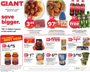 Preview of Giant weekly ads valid from 05.09.2025