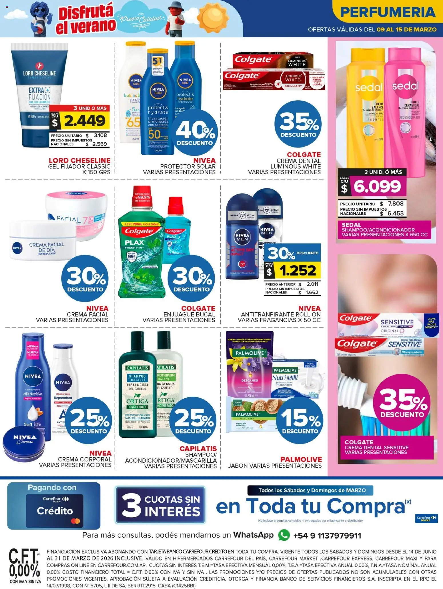 Carrefour Maxi catálogo │ válido desde el 09.03.2026 | Página: 5 | Productos: Banco, Brillo, Jabón, Leche