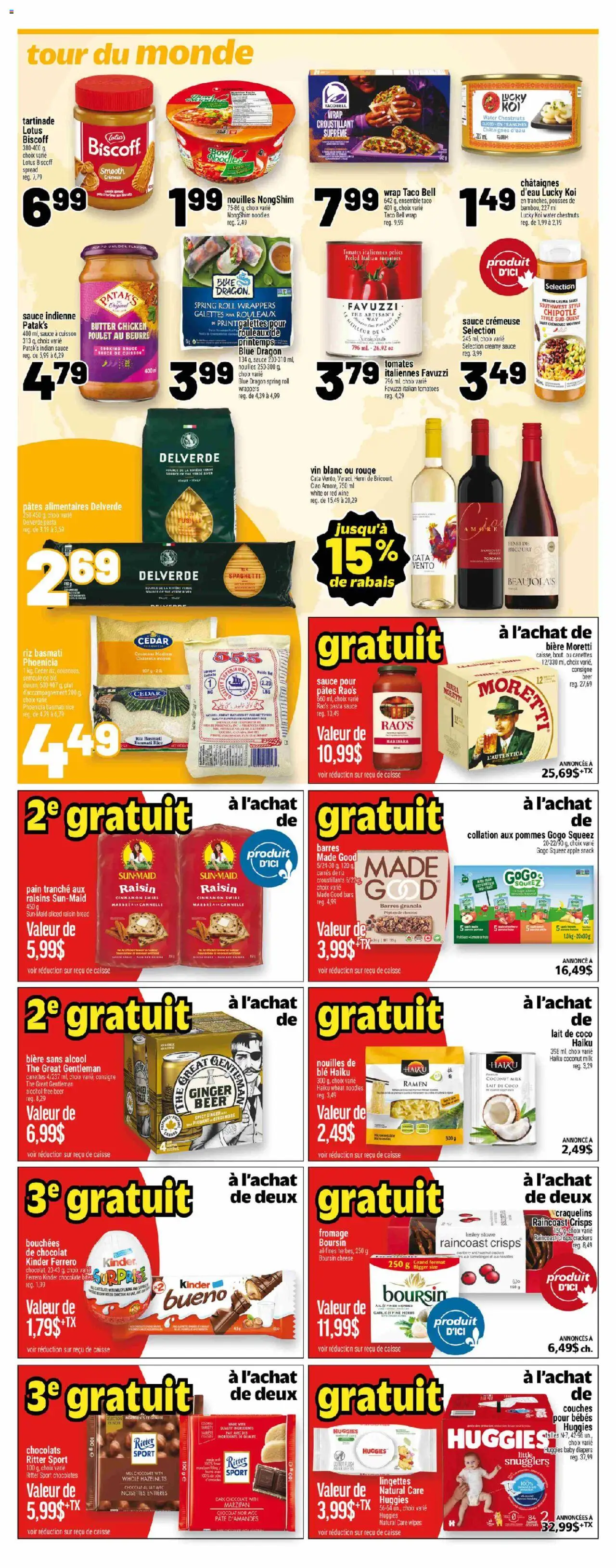 Metro flyer valid from 11.09.2025 | Page: 15 | Products: Rice, Noodles, Bread, Beer