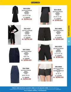 Vista previa de Andrea catálogo Precios Especiales, nuevo folleto de la tienda, válido en México a partir del 02.11.2025 | Página: 11