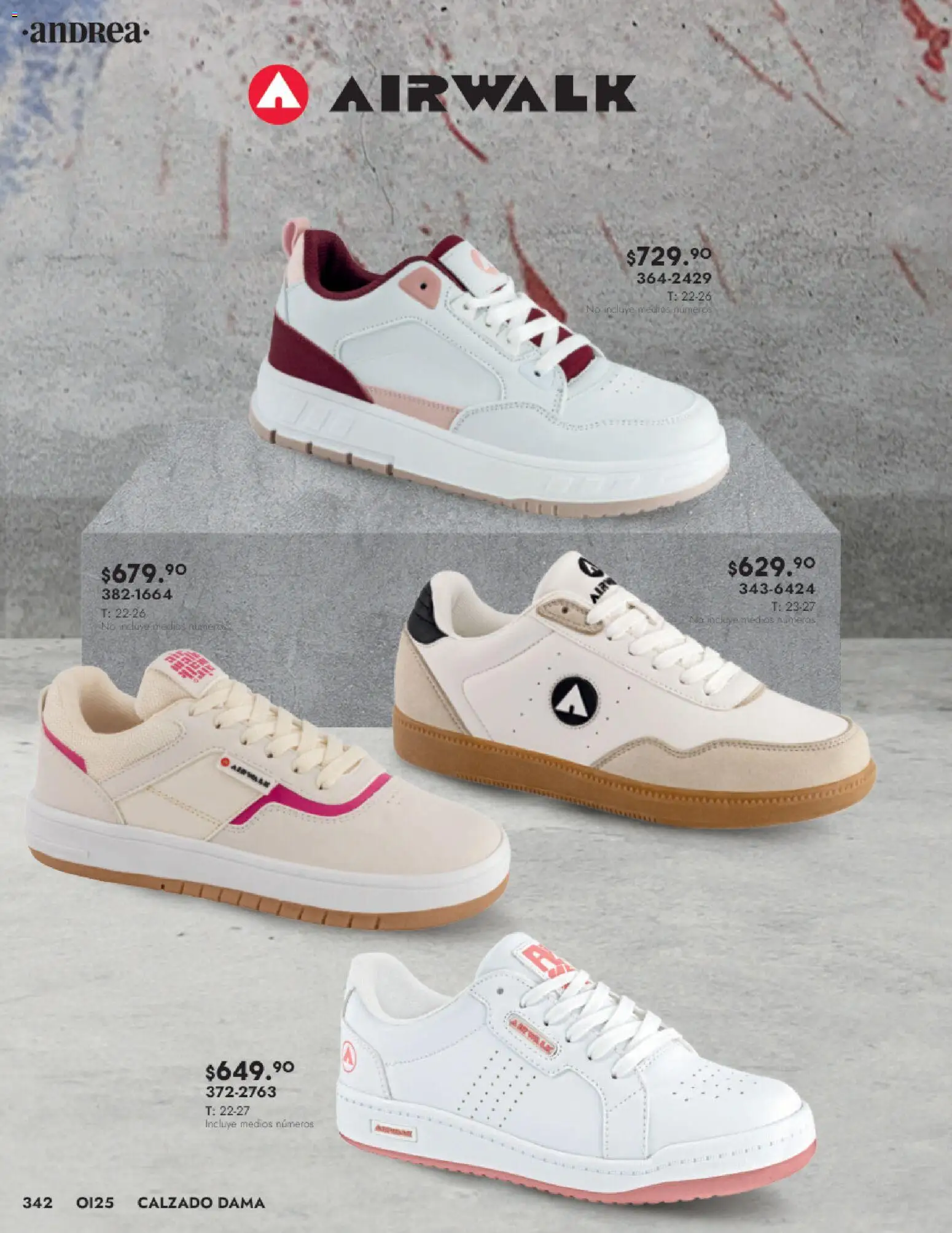 Nuevas ofertas de Andrea válidas en toda la República Mexicana desde el 24.08.2025. ¡Encuentra las mejores ofertas en Andrea - Catálogo Calzado Dama! | Página: 342