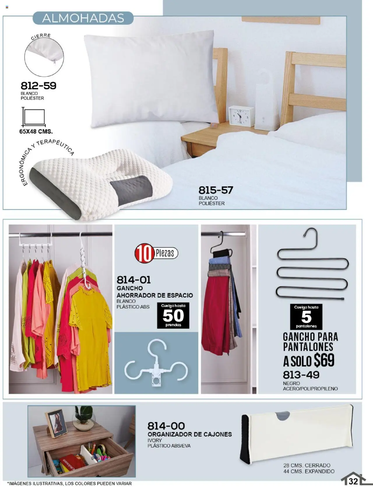 Nuevas ofertas de Cklass válidas en toda la República Mexicana desde el 14.07.2025. ¡Encuentra las mejores ofertas en Cklass catálogo Home! | Página: 33 | Productos: Pantalones, Organizador