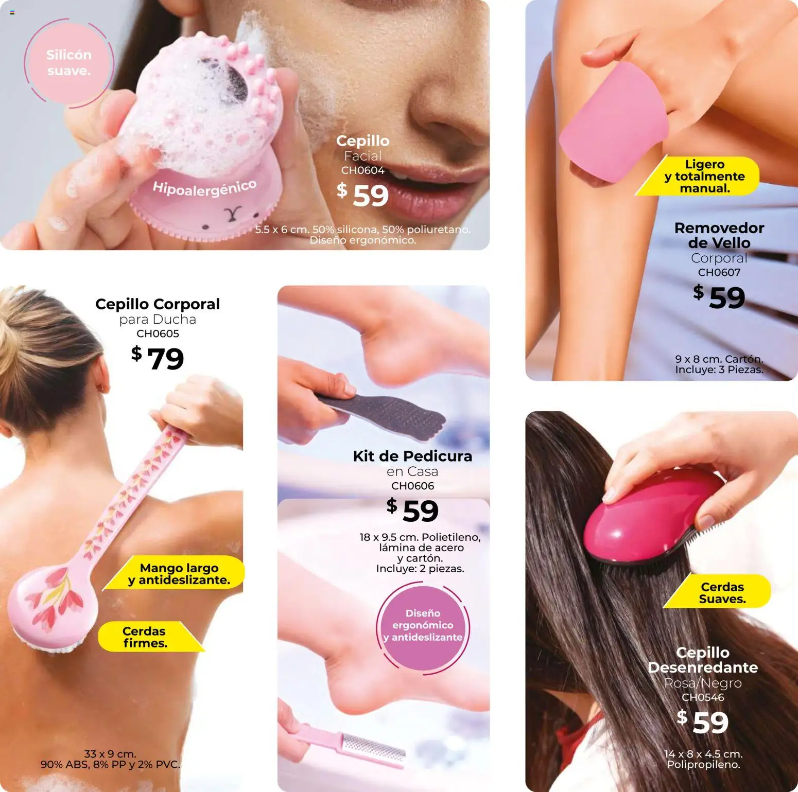 Nuevas ofertas de Colchas Concord válidas en toda la República Mexicana desde el 01.11.2025. ¡Encuentra las mejores ofertas en Colchas Concord catálogo Home! | Página: 46 | Productos: Cepillo, Mango