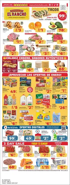 Preview of El Rancho weekly ads valid from 07.01.2026