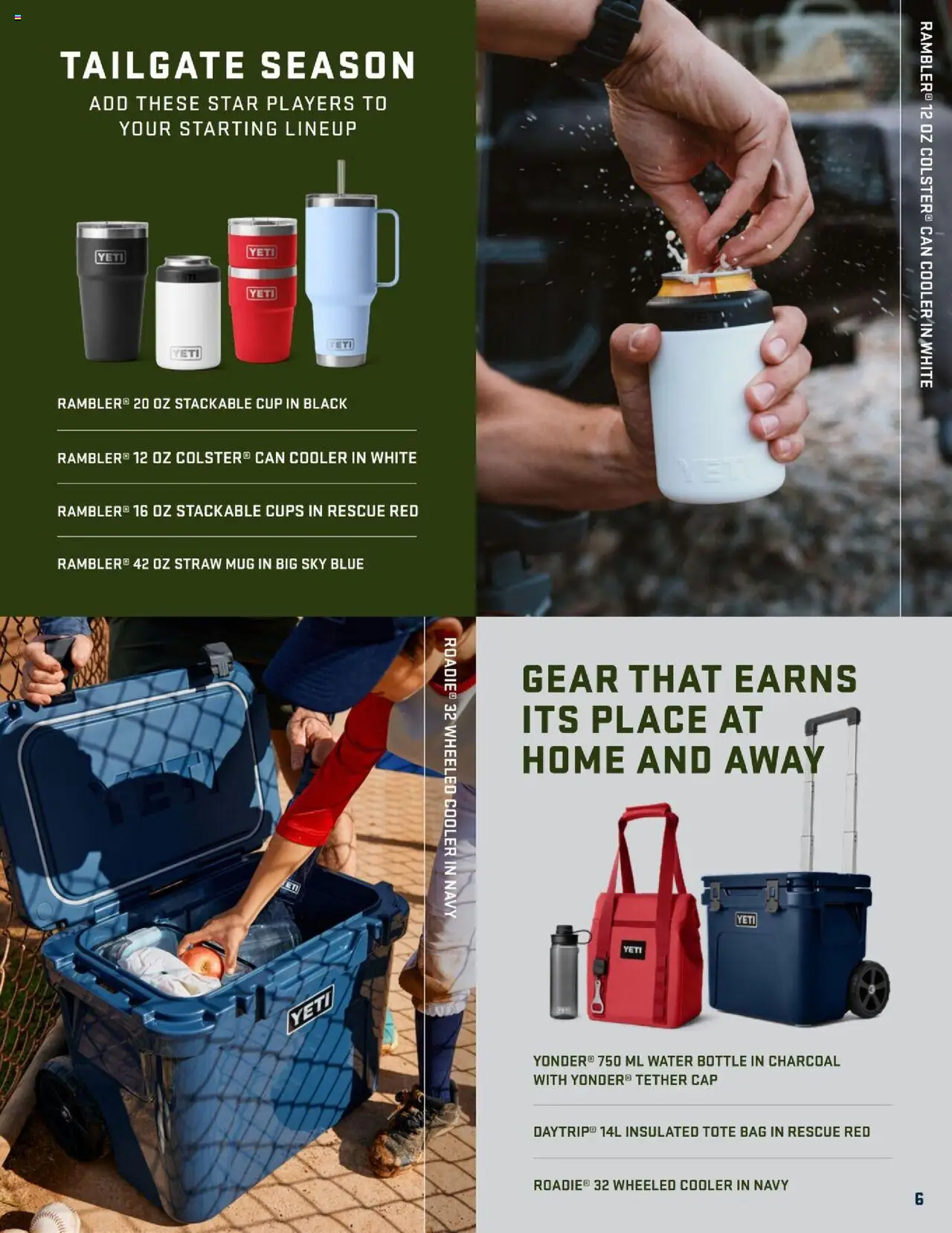 Dunham's Sports Yeti Guide - valid from 14.08.2025 | Page: 6 | Products: Water, Cap, Bag