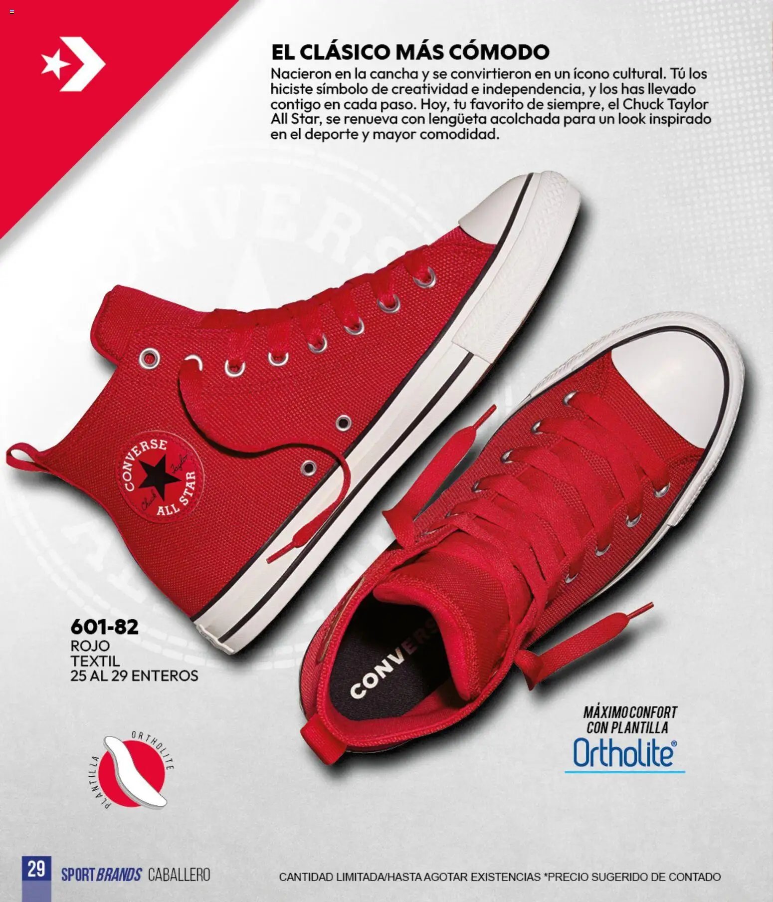 Nuevas ofertas de Cklass válidas en toda la República Mexicana desde el 05.03.2026. ¡Encuentra las mejores ofertas en Cklass catálogo Sportbrands Verano Caballero! | Página: 30