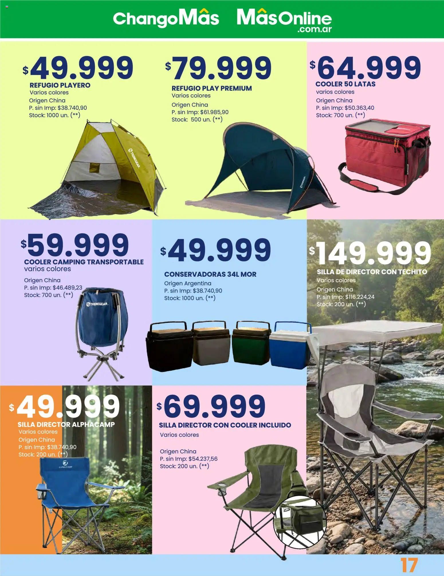 Changomas Catálogo Verano │ válido desde el 28.11.2025 | Página: 18 | Productos: Silla