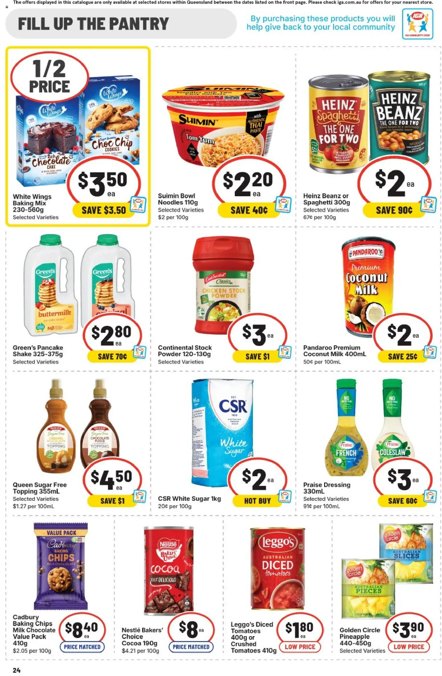 IGA catalogue - valid from 11.03.2026 | Page: 26 | Products: Powder, Cocoa, Chocolate, Chicken