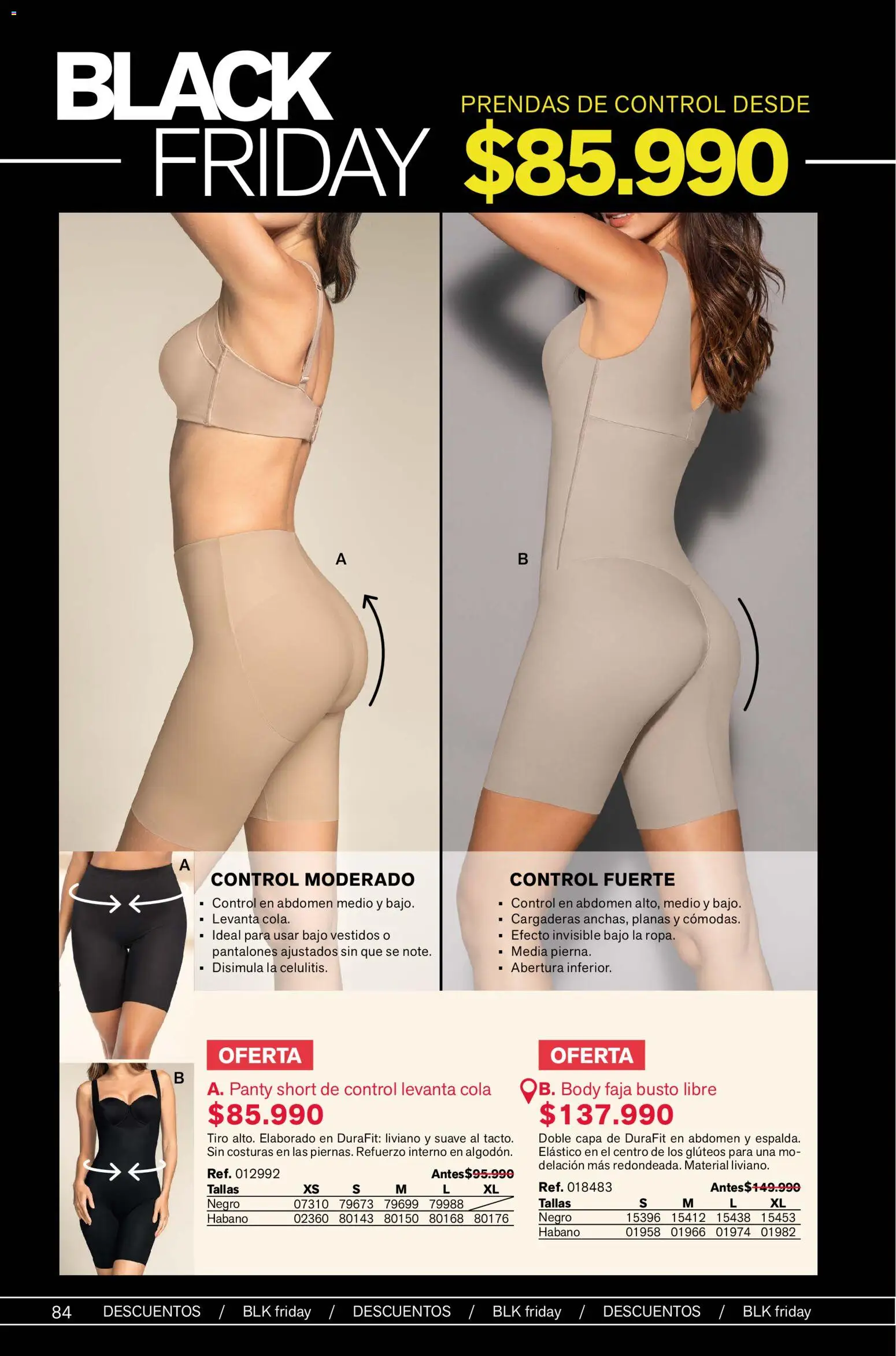 Leonisa revista - valida desde el 13.11.2025 | Página: 84 | Productos: Algodón, Faja, Short, Pantalones