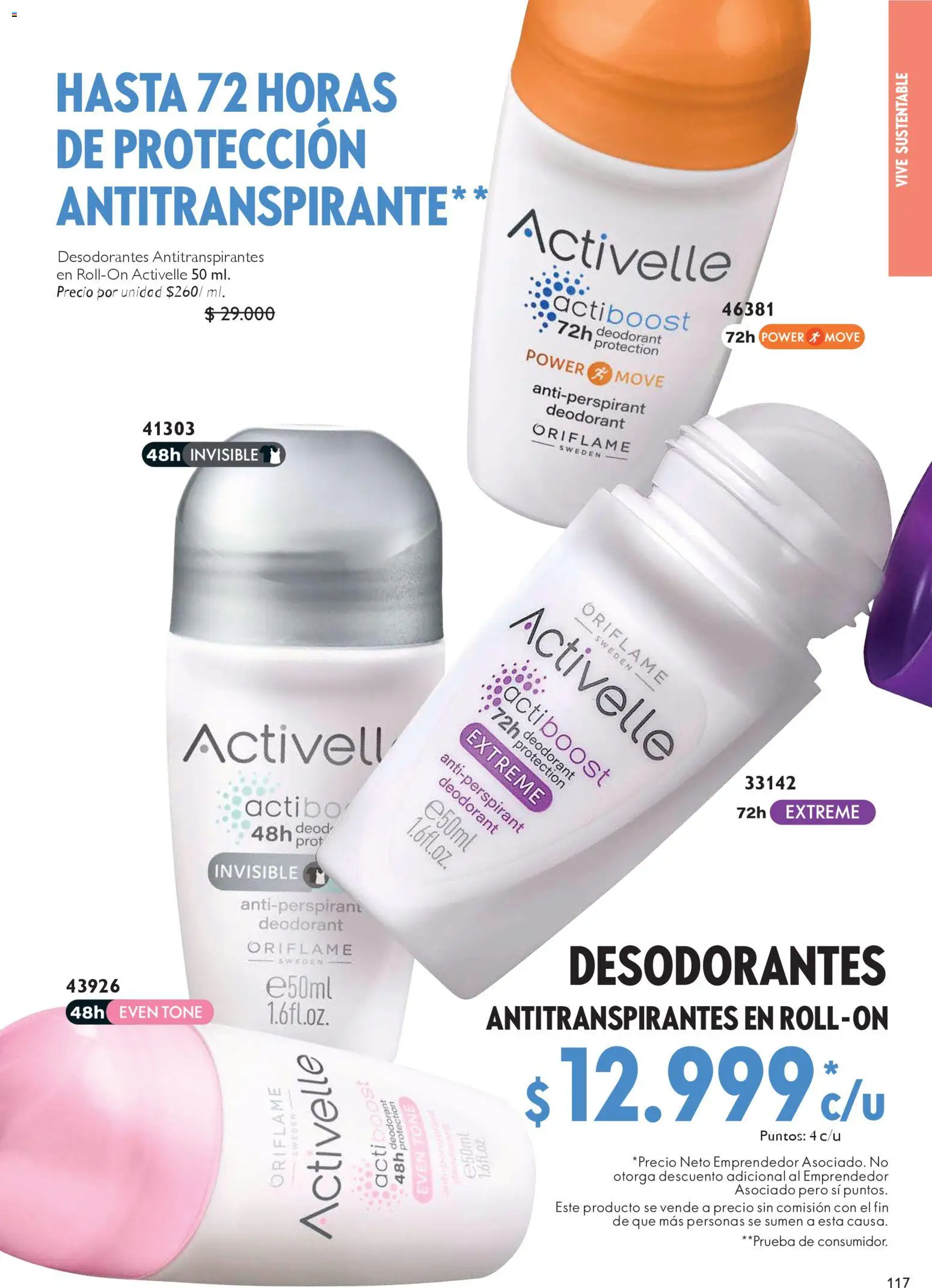 Oriflame revista - valida desde el 14.02.2026 | Página: 117 | Productos: Antitranspirante