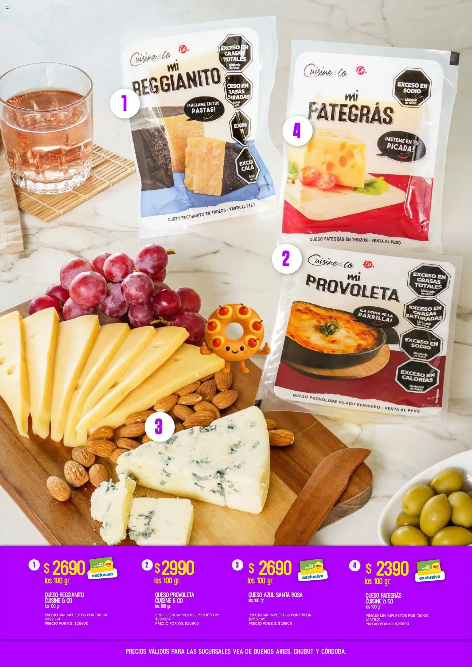 Vea - Oferta Especial Pascuas | Buenos Aires, Chubut y Córdoba │ válido desde el 24.03.2026 | Página: 14 | Productos: Peso, Parrilla, Queso