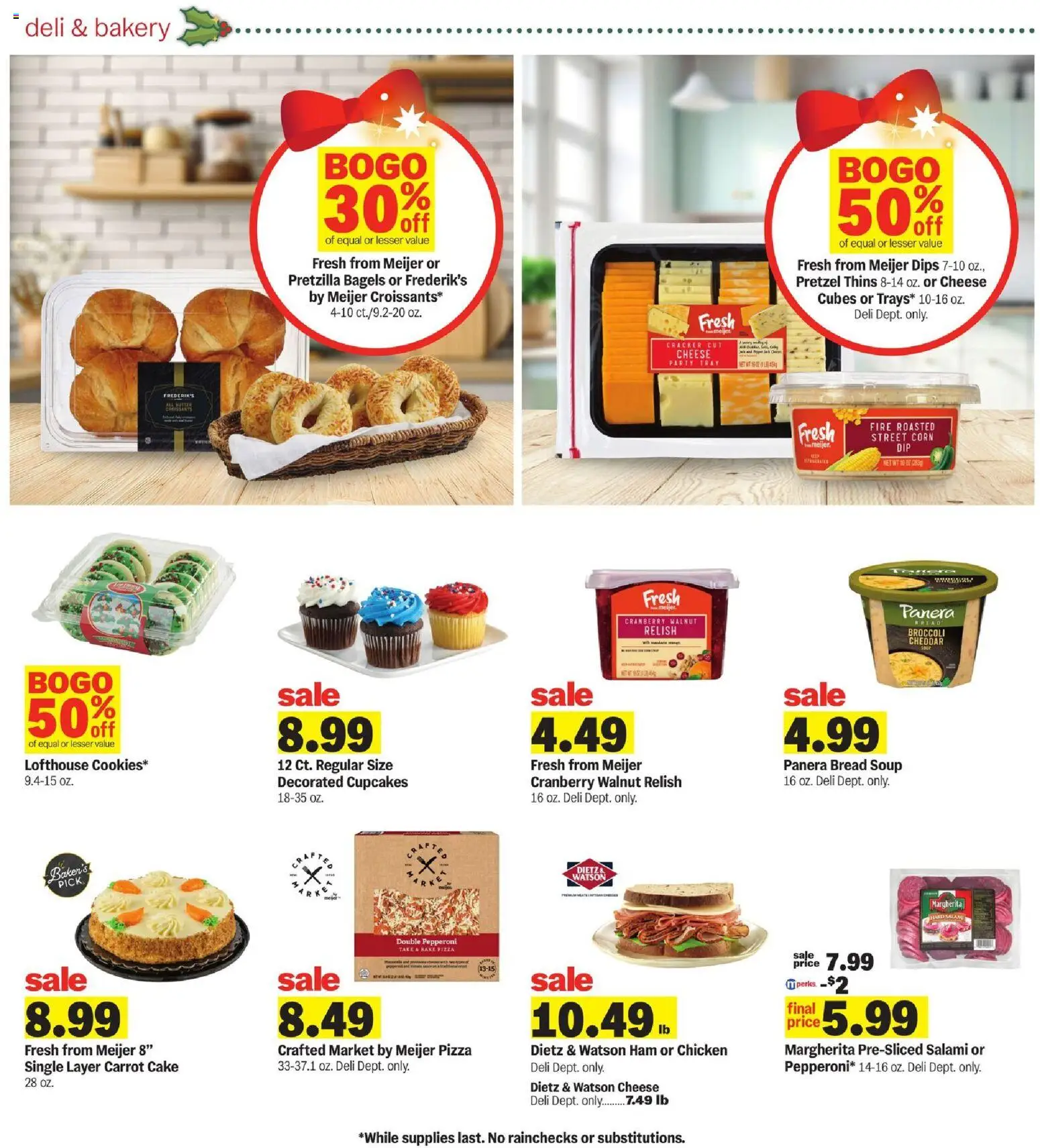 Meijer Weekly Ad - valid from 19.11.2025 | Page: 7 | Products: Corn, Broccoli, Cheese, Ham