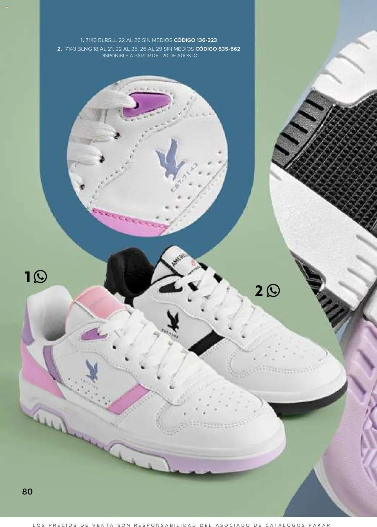 Nuevas ofertas de SC Pakar válidas en toda la República Mexicana desde el 24.07.2025. ¡Encuentra las mejores ofertas en SC Pakar - Catálogo Casual otoño / invierno! | Página: 80