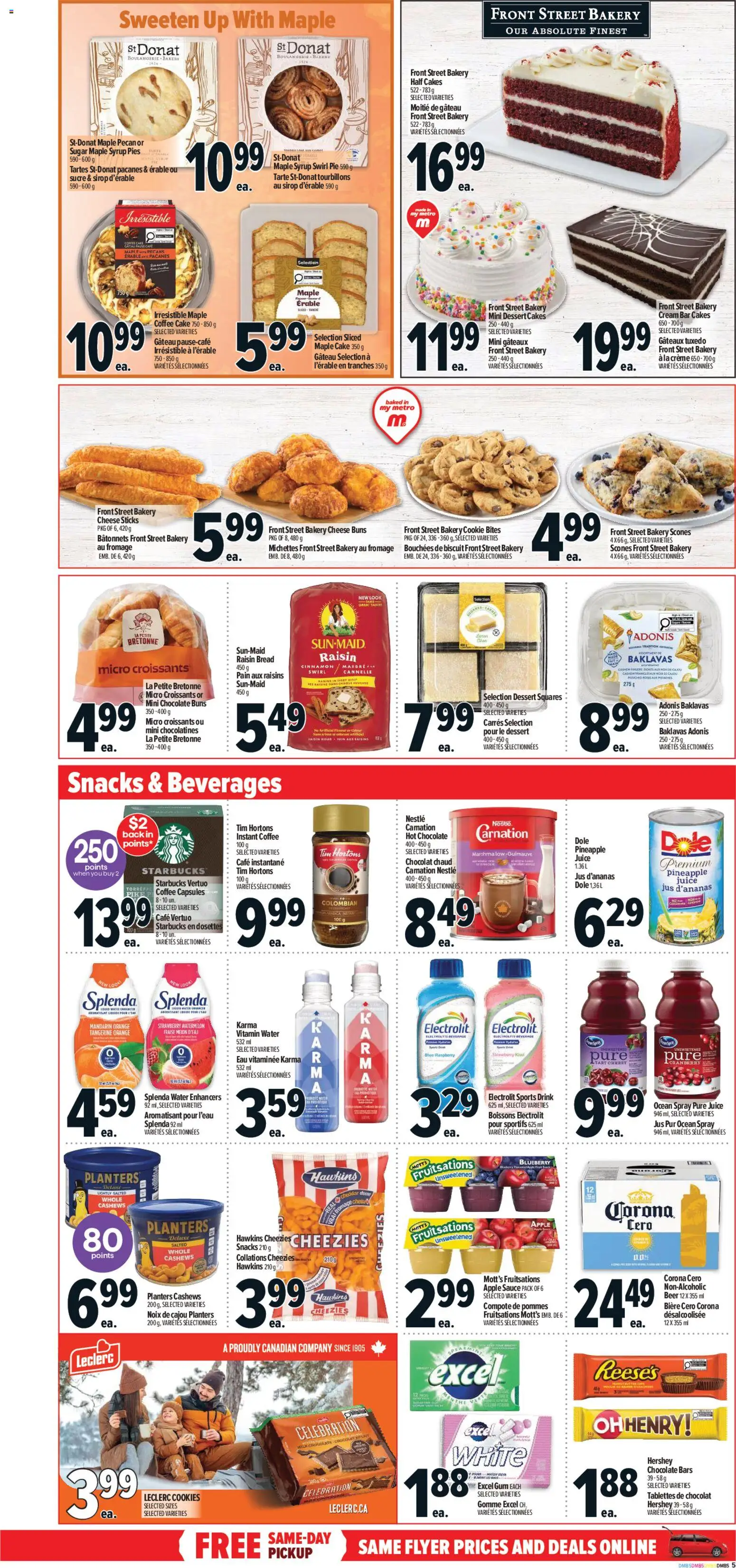 Metro flyer valid from 19.02.2026 | Page: 9 | Products: Pineapple, Case, Milk, Juice