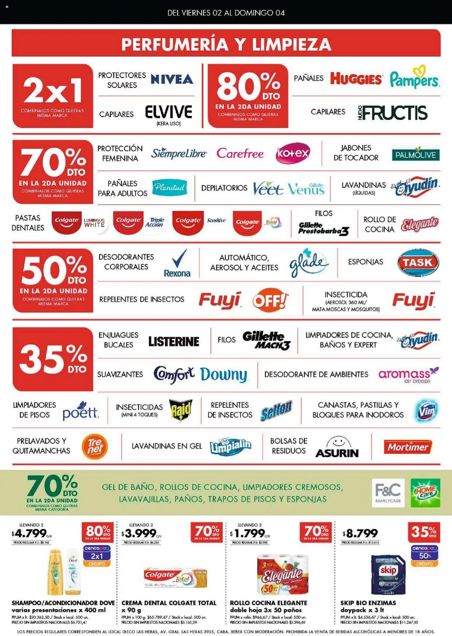 Disco ofertas │ válido desde el 02.01.2026 | Página: 6 | Productos: Mata moscas, Disco, Cocina, Desodorante