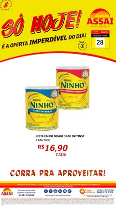 Encarte Assaí Atacadista - TO - Pré-Visualização do folheto da loja Assaí Atacadista, válido de 28.01.2026