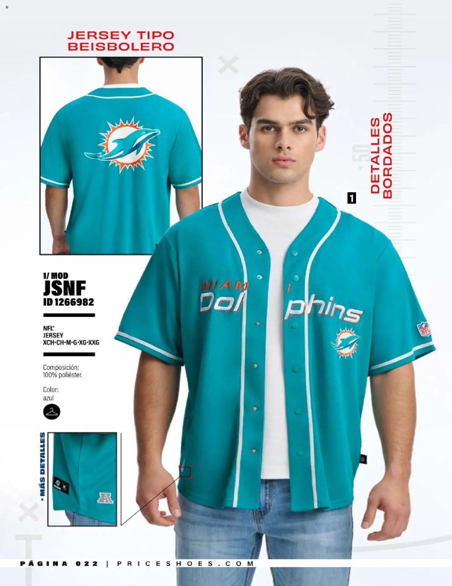 Nuevas ofertas de Price Shoes válidas en toda la República Mexicana desde el 20.03.2026. ¡Encuentra las mejores ofertas en Price Shoes catálogo NFL! | Página: 22