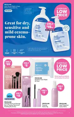 Preview of Priceline Pharmacy  Catalogue  - valid from 25.09.2025 | Page: 3 | Products: Fragrance, Brush, Lotion, Sponge