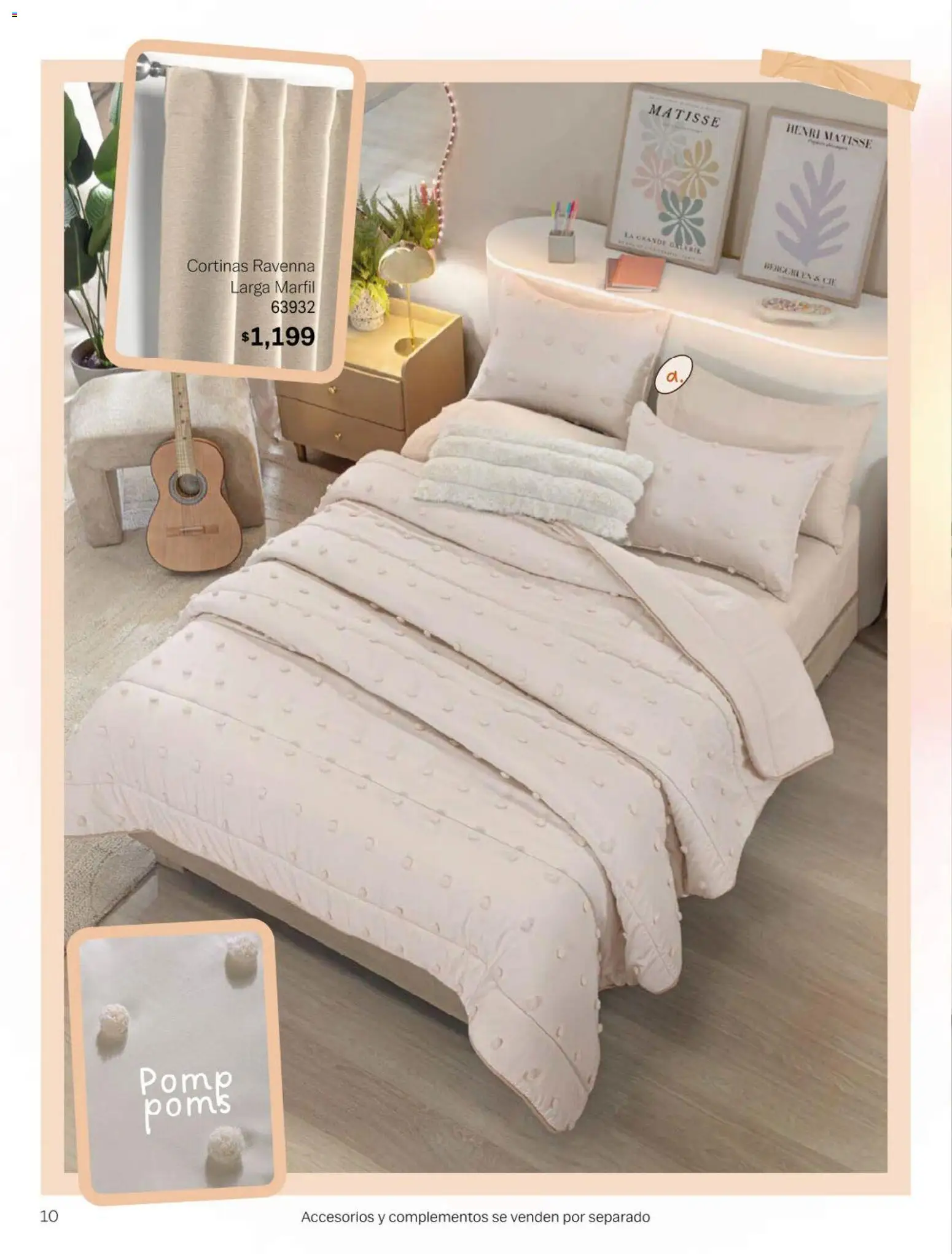 Nuevas ofertas de Vianney válidas en toda la República Mexicana desde el 23.01.2026. ¡Encuentra las mejores ofertas en Vianney catálogo Chavos! | Página: 12 | Productos: Cortinas