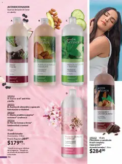 Nuevas ofertas de AVON válidas en toda la República Mexicana desde el 09.08.2025. ¡Encuentra las mejores ofertas en Flor de Cerezo y Arroz* luminosidad y control, Acondicionador luminosidad y control! | Página: 207