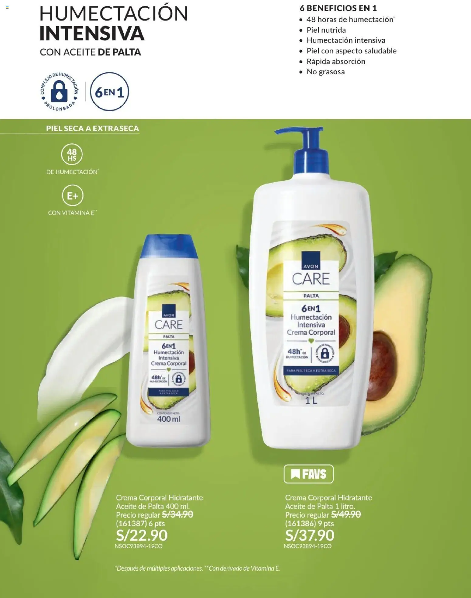 Catálogo Avon válido desde 21.04.2026 | Página: 150 | Productos: Aceite, Crema