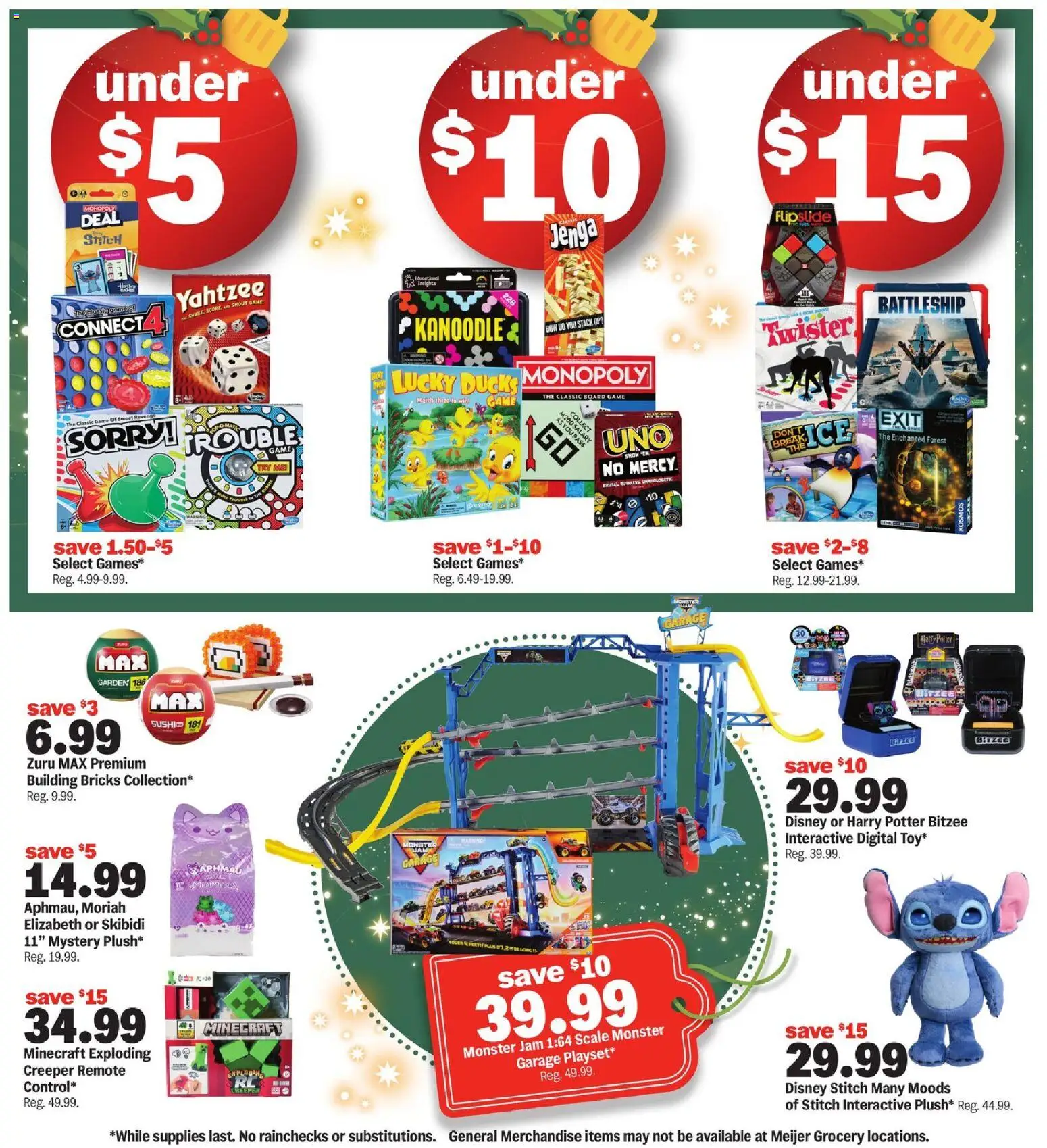 Meijer Last Chance Savings - valid from 17.12.2025 | Page: 3 | Products: Game