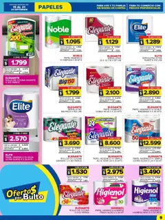 Carrefour Maxi catálogo │ válido desde el 15.09.2025 | Página: 9 | Productos: Papel higiénico, Cocina, Servilletas, Té