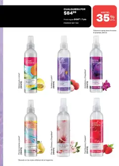 Vista previa de Flores solares y pera*, Colonia en spray para el cuerpo con aroma a flores solares y pera., nuevo folleto de la tienda, válido en México a partir del 24.04.2026 | Página: 163 | Productos: Pera