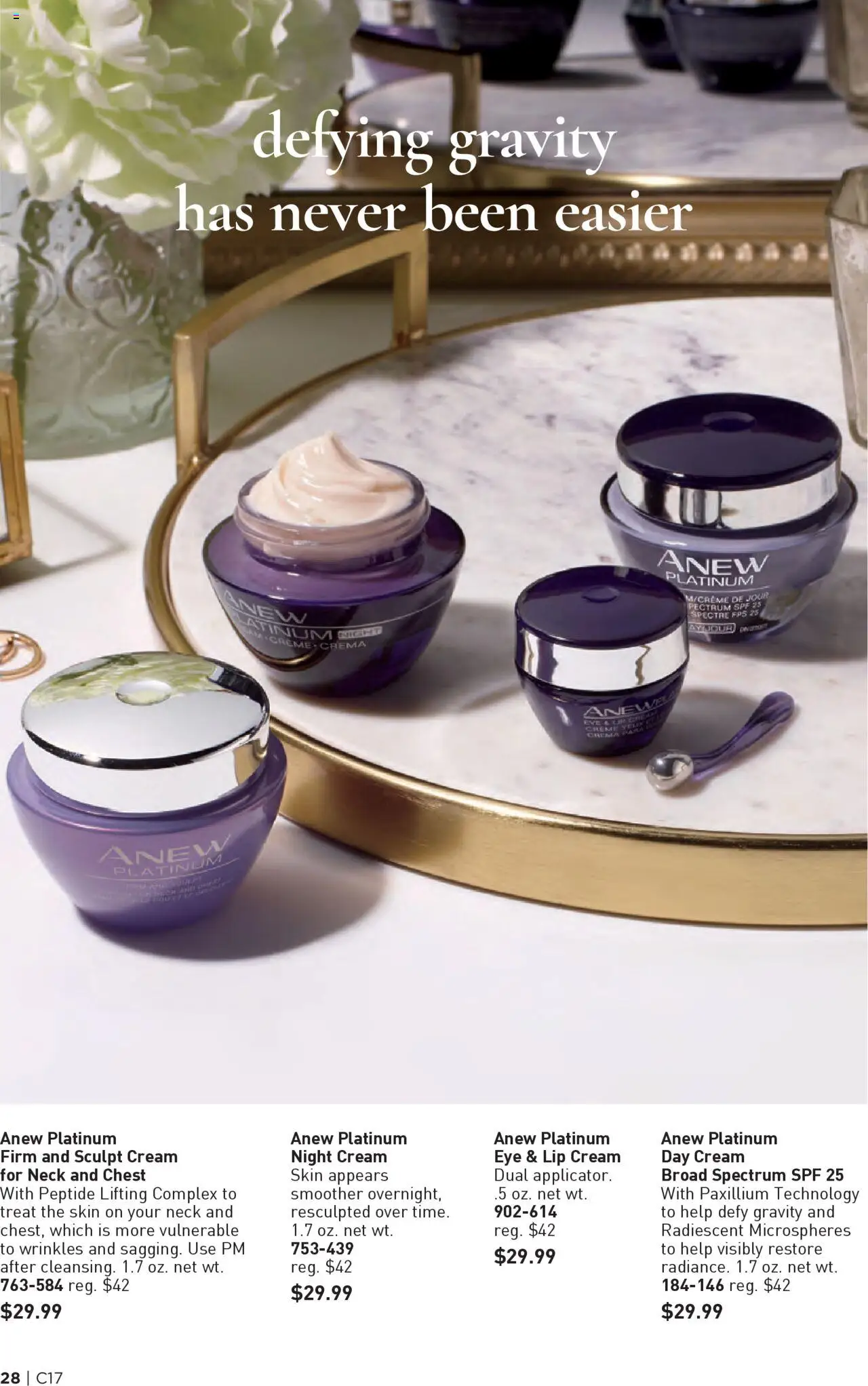 Avon Brochure - valid from 13.08.2025 | Page: 28 | Products: Night Cream, Cream