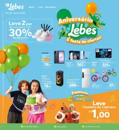 Lebes - Ofertas Outubro - Pré-Visualização do folheto da loja Lebes, válido de 01.10.2025