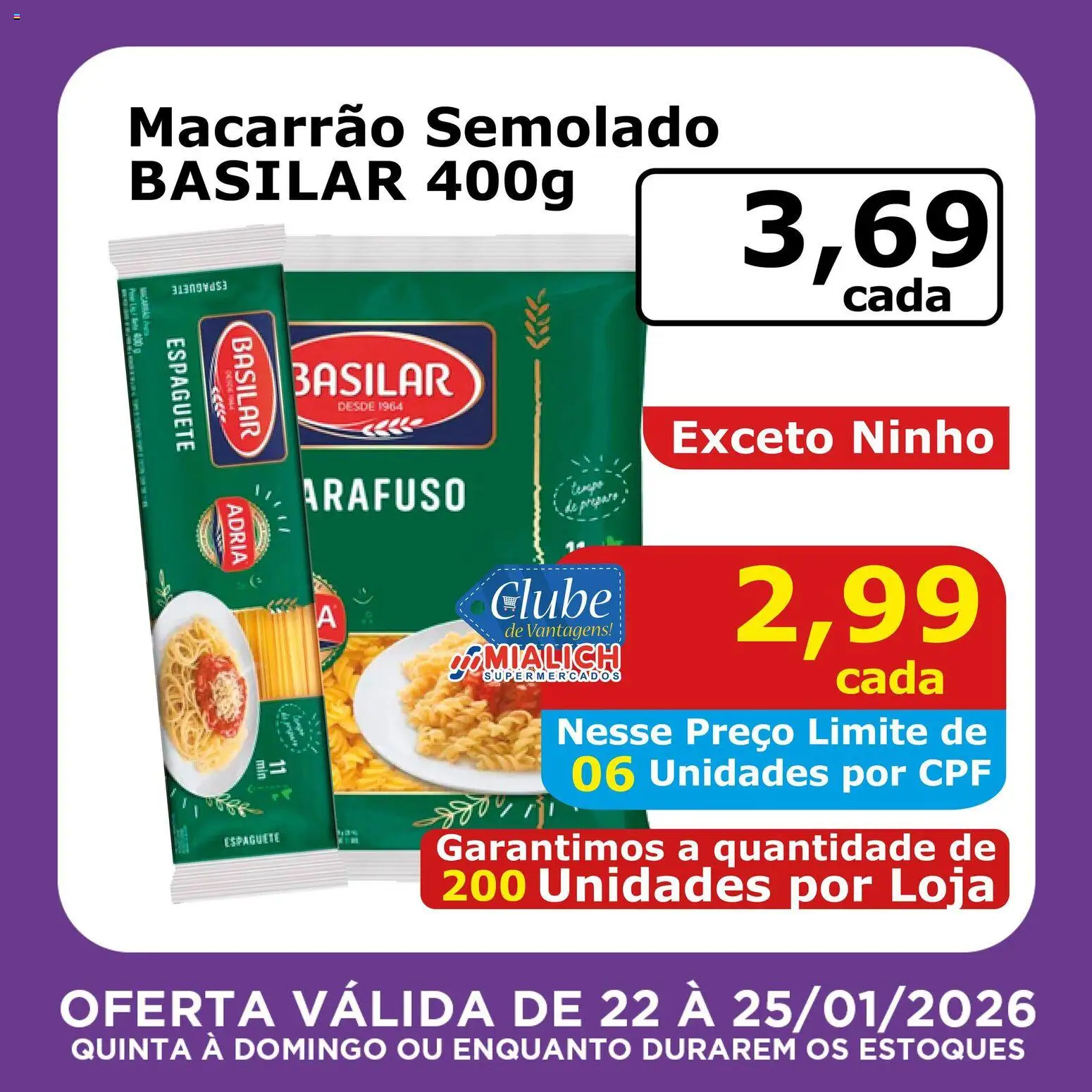 Mialich Supermercados Folheto - válido de 22.01.2026 | Página: 8