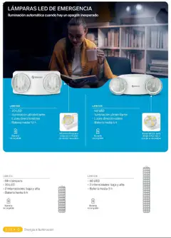 Vista previa de Steren catálogo, nuevo folleto de la tienda, válido en México a partir del 01.01.2025 | Página: 256 | Productos: Batería, Lámpara