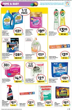 Preview of IGA catalogue NT - valid from 25.03.2026 | Page: 15 | Products: Cleaner, Cream, Water, Laundry