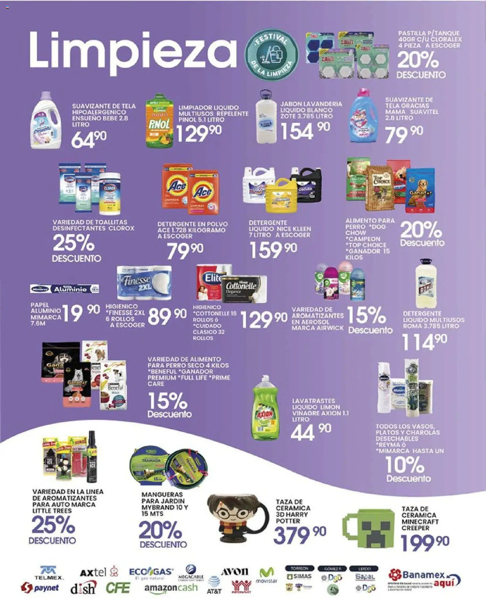 Nuevas ofertas de Alsuper válidas en toda la República Mexicana desde el 28.04.2026. ¡Encuentra las mejores ofertas en Alsuper folleto Torreon! | Página: 5 | Productos: Detergente, Suavizante, Limpiador, Top