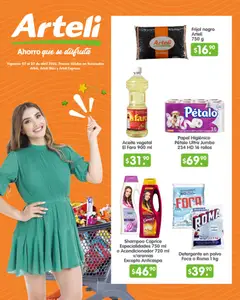 Vista previa de Arteli folleto Quincenal, nuevo folleto de la tienda, válido en México a partir del 07.04.2026