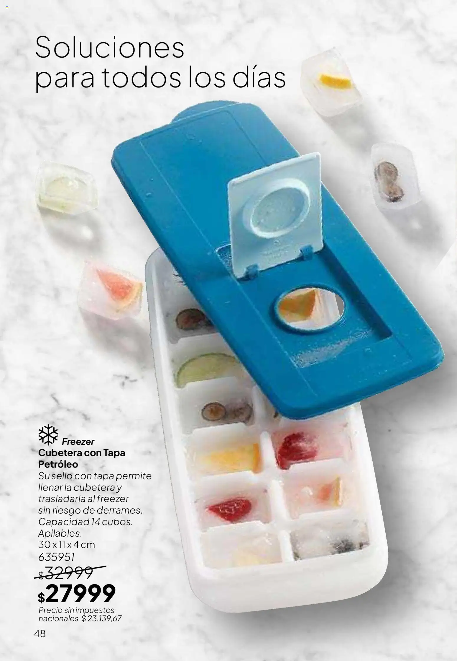 Tupperware Folleto │ válido desde el 09.03.2026 | Página: 49 | Productos: Freezer, Petróleo, Cubetera