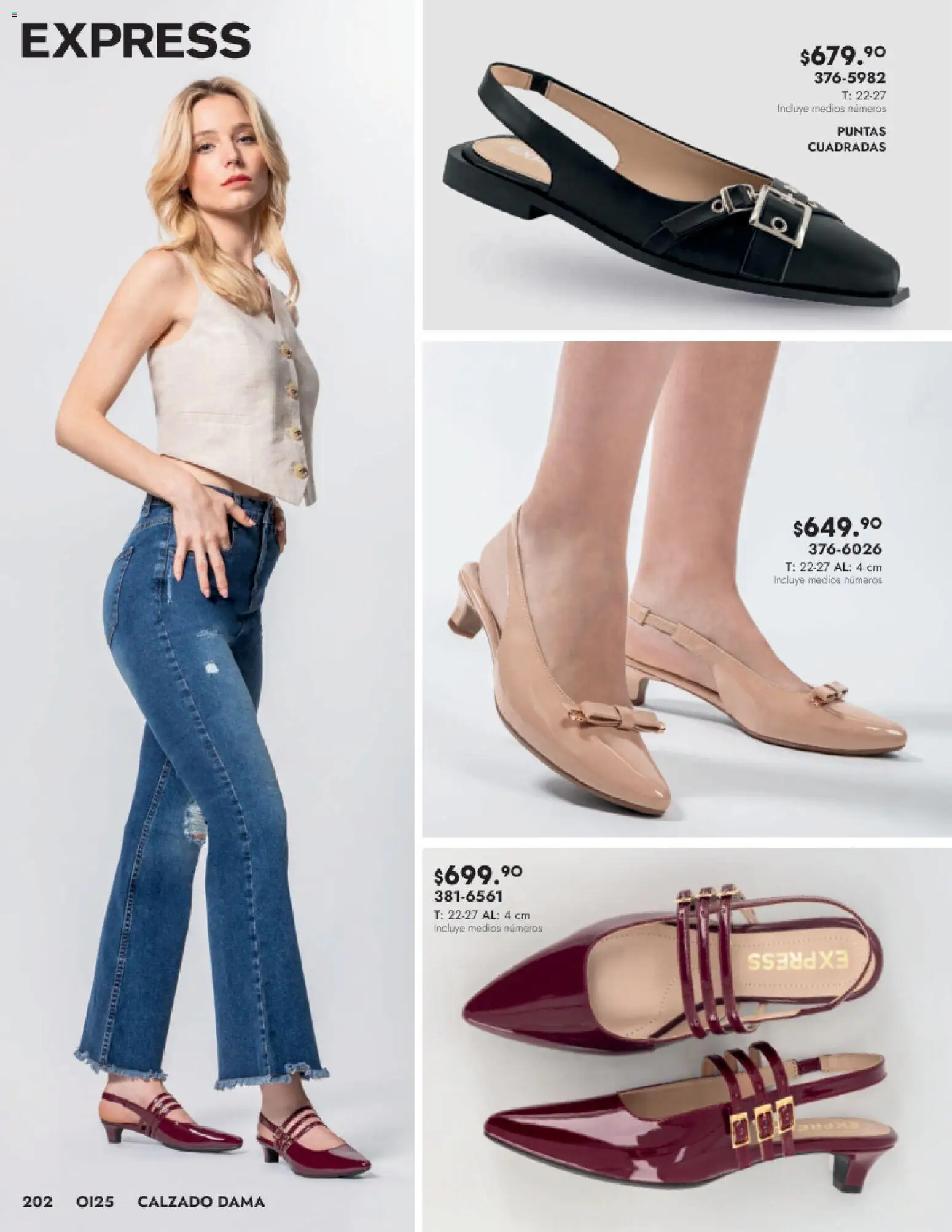 Nuevas ofertas de Andrea válidas en toda la República Mexicana desde el 24.08.2025. ¡Encuentra las mejores ofertas en Andrea - Catálogo Calzado Dama! | Página: 202